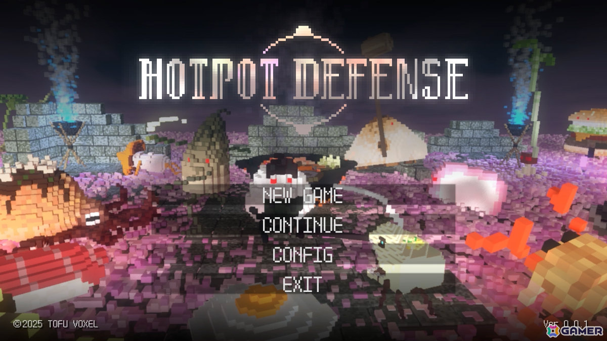 “タベモン”たちが押し寄せる敵から鍋を守る闇鍋タワーディフェンス「HOTPOT DEFENSE」のSteamページが公開!の画像