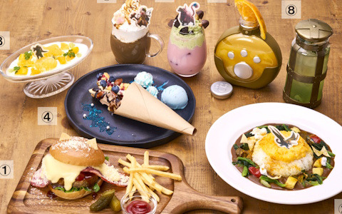 「モンスターハンターワイルズ」とカプコンカフェによるコラボメニューが公開！ボトル付きの元気ドリンコと回復薬も登場