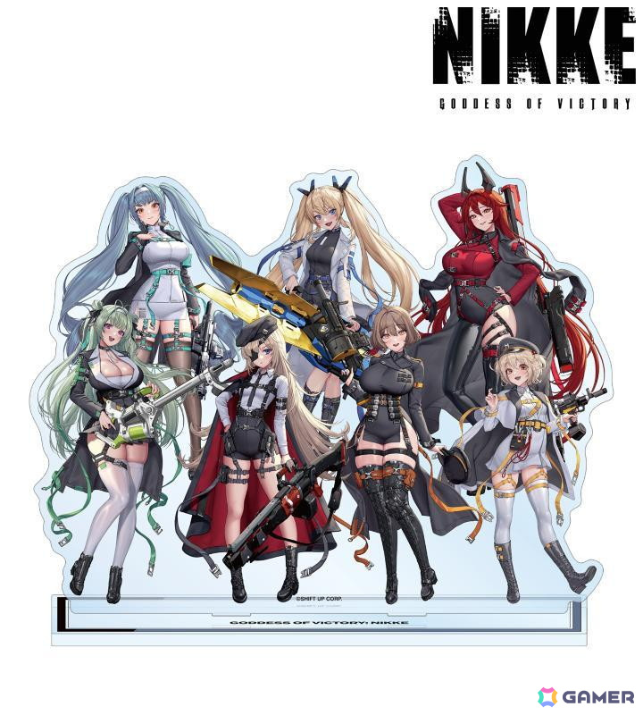 イラストレーター・LOVECACAO氏の描き起こしイラストを使用した「勝利の女神:NIKKE」のグッズがAMNIBUSにて受注開始!の画像