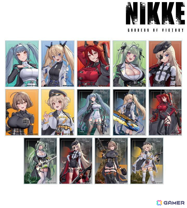 イラストレーター・LOVECACAO氏の描き起こしイラストを使用した「勝利の女神:NIKKE」のグッズがAMNIBUSにて受注開始!の画像
