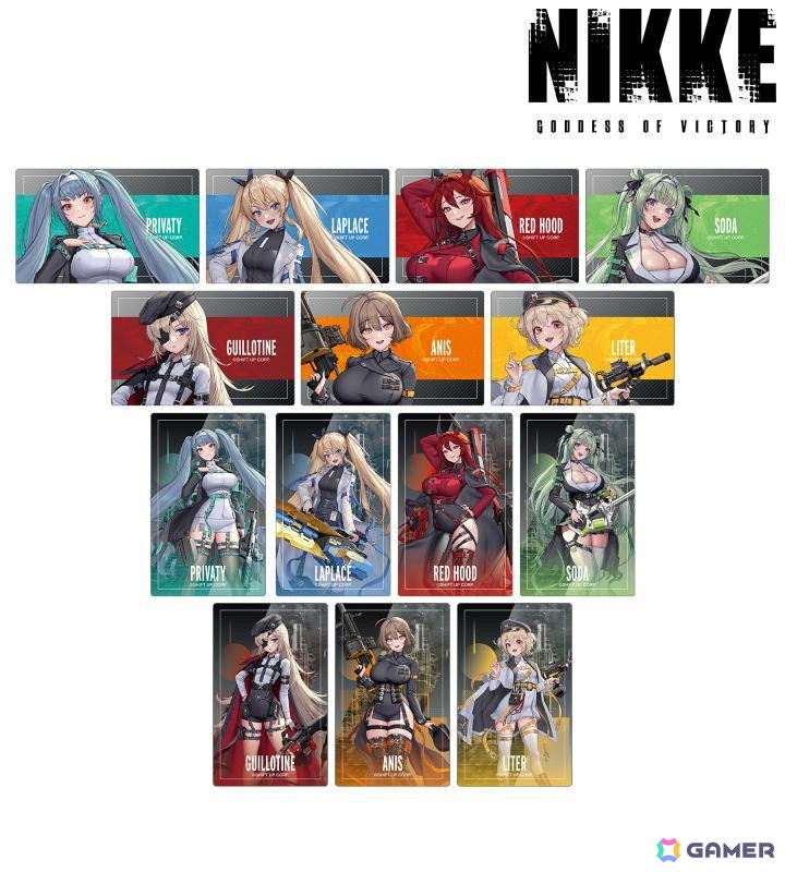 イラストレーター・LOVECACAO氏の描き起こしイラストを使用した「勝利の女神:NIKKE」のグッズがAMNIBUSにて受注開始!の画像