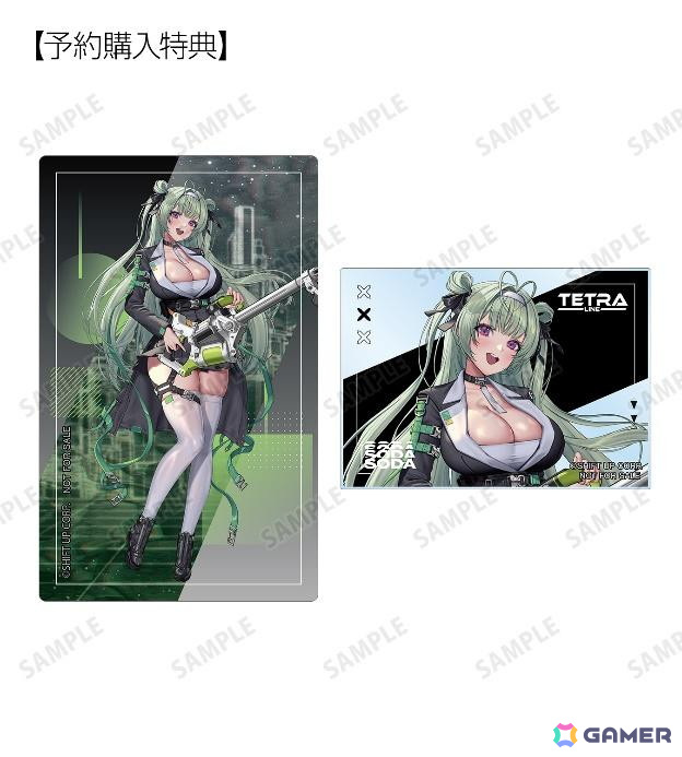 イラストレーター・LOVECACAO氏の描き起こしイラストを使用した「勝利の女神:NIKKE」のグッズがAMNIBUSにて受注開始!の画像