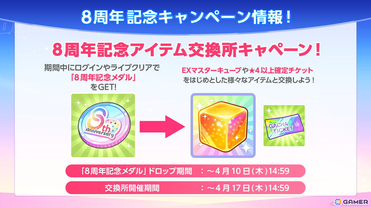 「バンドリ!」フォトスタジオ機能の追加やイベント情報など8周年記念施策が公開!イラストコンテストの結果発表もの画像