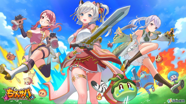 オカキチによるオリジナルNFTゲーム「ちゃんごくし！」シリーズ第3弾の舞台は異世界に！ローグライクアクション「ちゃんごくし！サバイバーズ」の事前登録が開始の画像1