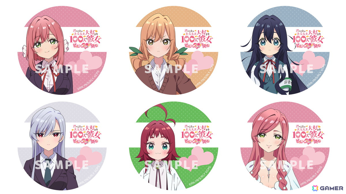 「君のことが大大大大大好きな100人の彼女 ビビーン!!とパズル」事前登録3万人突破！院田唐音（CV：富田美憂）のアクリルスタンドプレゼントキャンペーンもの画像
