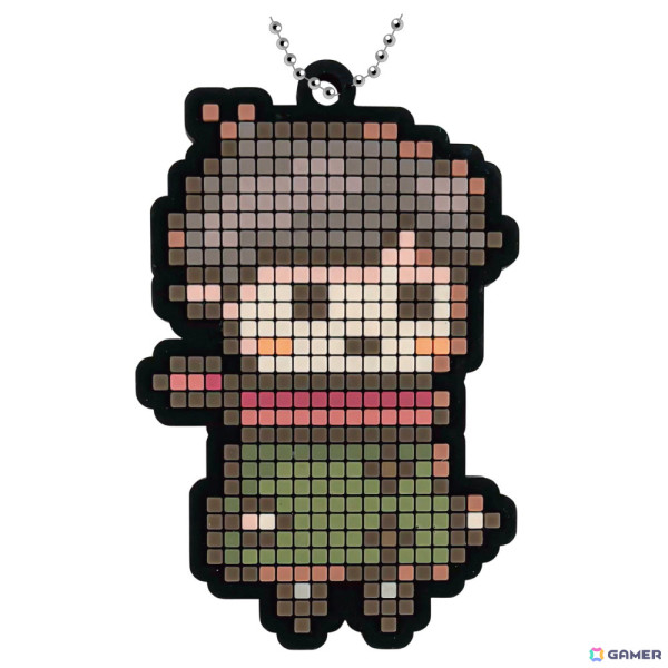 「違う冬のぼくら」プレイヤーが操作する2人の少年たちのドット絵をラバーで再現したキーチェーンがカプセルトイで販売！の画像2