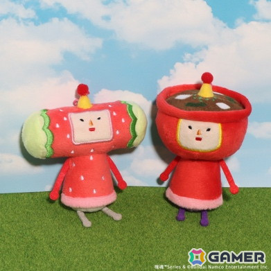 初代「塊魂」フェイスのミソとイチゴチャンのぬいぐるみキーホルダーが登場！王子のぬいぐるみなど完売中グッズの再販売もの画像3