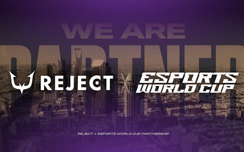 REJECTが「Esports World Cup 2025」のクラブパートナーに選出！第1回では総額6,000万ドルの賞金が設けられたeスポーツの国際大会