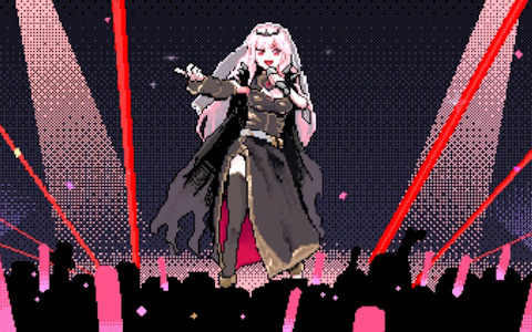 森カリオペさんが活躍する高難易度ピクセルローグライクACT「MYRIAD DEATH -ミリアッドデス-」の配信日が3月25日に決定！