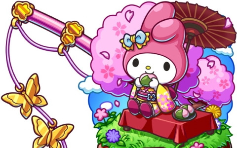 「釣り★スタ」で「サンリオキャラクターズ」とのコラボが開催！サオみくじに「はんなりマイメロディの竿」などが登場