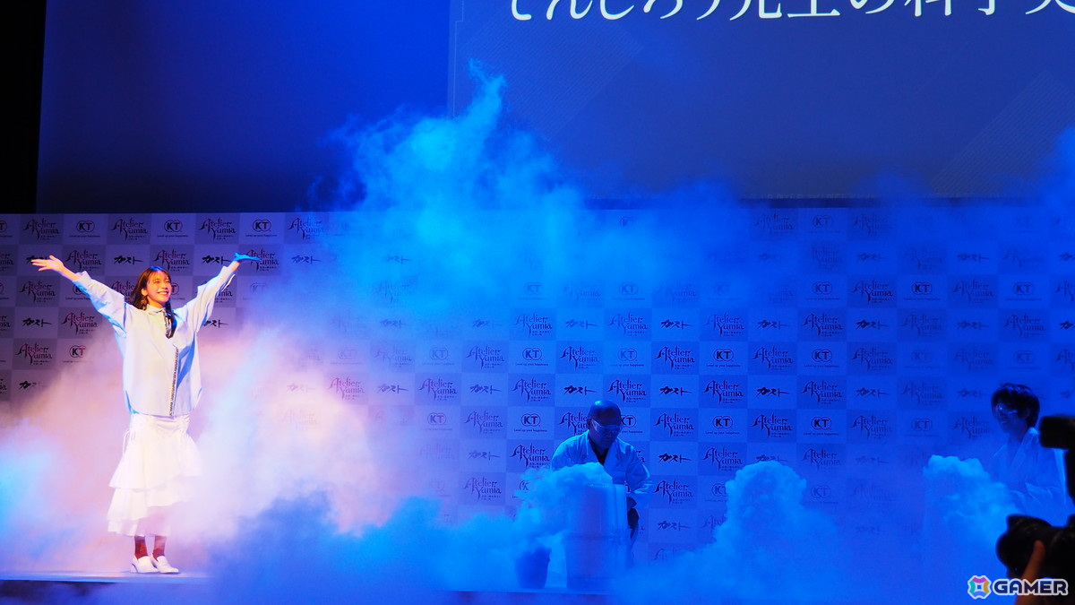 「ユミアのアトリエ ~追憶の錬金術士と幻創の地~」完成発表会をレポート!flumpoolが主題歌「迷宮シナプス」への思いを語るの画像