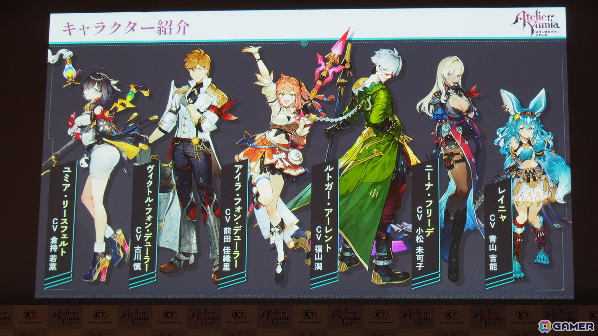「ユミアのアトリエ ~追憶の錬金術士と幻創の地~」完成発表会をレポート!flumpoolが主題歌「迷宮シナプス」への思いを語るの画像