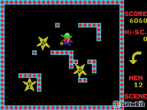 「ブーメラン（MSX版）」がプロジェクトEGGで配信！クセのあるブーメランの軌道をマスターしてすべての敵を倒そうの画像
