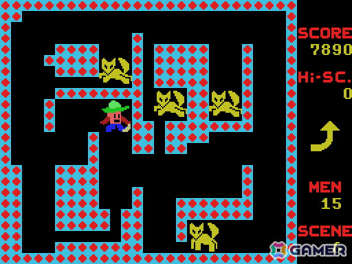 「ブーメラン（MSX版）」がプロジェクトEGGで配信！クセのあるブーメランの軌道をマスターしてすべての敵を倒そうの画像