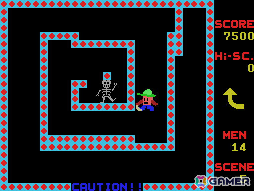 「ブーメラン（MSX版）」がプロジェクトEGGで配信！クセのあるブーメランの軌道をマスターしてすべての敵を倒そうの画像