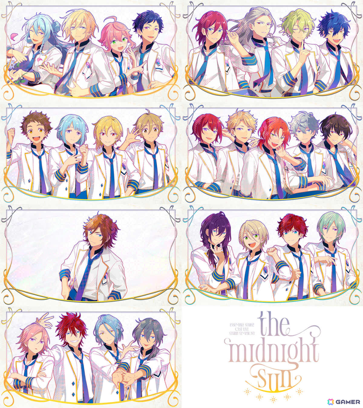 「あんスタ!!」スタフォニ3rdコンサート「Ensemble Stars!! Cast Live Starry Symphony -the midnight sun-」ブルーレイのダイジェスト動画が公開!の画像
