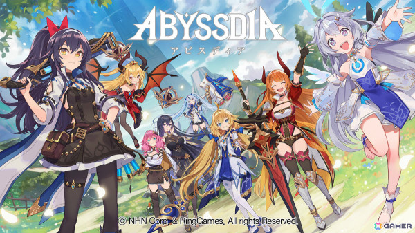美少女系RPG「アビスディア」キービジュアルが公開！記憶を失った女神の使徒・ラミなど主要キャラクター5名も紹介の画像1