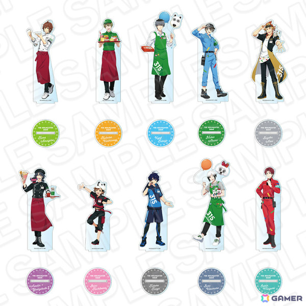 「アイドルマスター SideM」×よみうりランドのコラボイベントが4月18日より開催！園内で働くアイドルたちの描き下ろしグッズや装飾を楽しめるの画像4