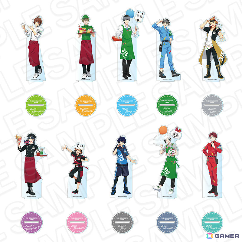 「アイドルマスター SideM」×よみうりランドのコラボイベントが4月18日より開催!園内で働くアイドルたちの描き下ろしグッズや装飾を楽しめるの画像