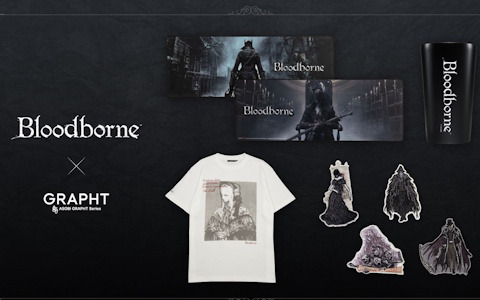 「Bloodborne」ASOBI GRAPHTによる発売10周年アイテムの予約販売が開始！デスクマット、Tシャツ、刺繍ステッカーなどが登場