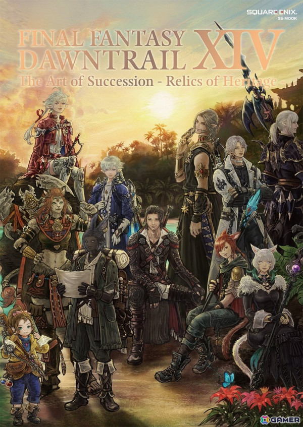 「ファイナルファンタジーXIV」トラル大陸での冒険を描く「黄金のレガシー」のアート約1,000点が収録された「FFXIV」公式画集が3月27日に発売！の画像1