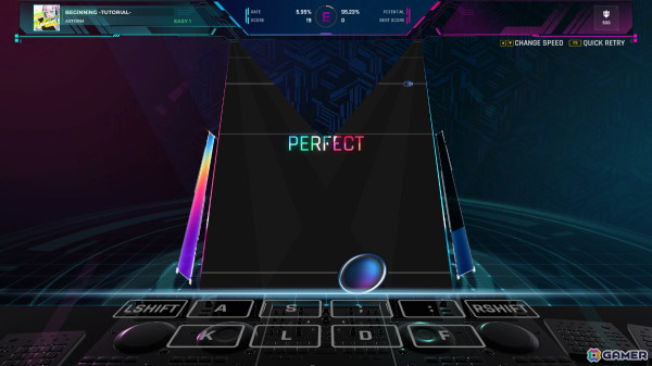 2つのレーンと音楽が融合するリズムゲーム「MASH VP! Re:VISION」正式版のリリース日が3月22日に決定！の画像4