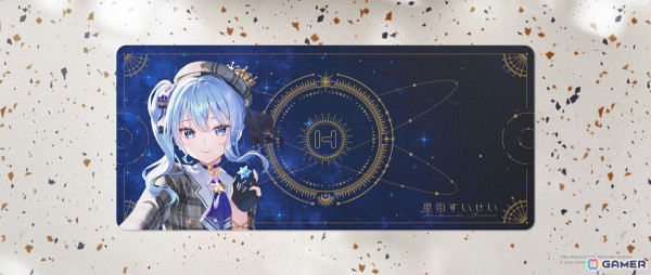 星街すいせいさんとのコラボPCケースとキーキャップ＆マウスパッドがHYTEより登場！予約受付もスタートの画像