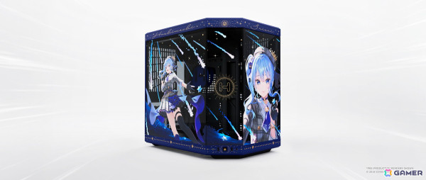 星街すいせいさんとのコラボPCケースとキーキャップ＆マウスパッドがHYTEより登場！予約受付もスタートの画像