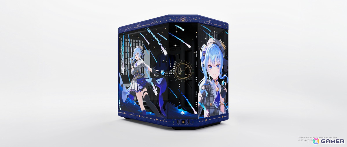 星街すいせいさんとのコラボPCケースとキーキャップ＆マウス