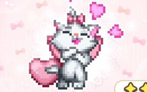 「ディズニー ピクセルRPG」新キャラ「おしゃれな子猫 マリー」をラインナップした期間限定ガチャが開催！