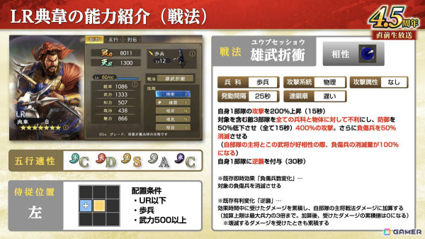 「三國志 覇道」長期イベント「異邦遣使」が開幕！新LR武将として典韋、魯粛、鄧艾、張角が登場の画像11