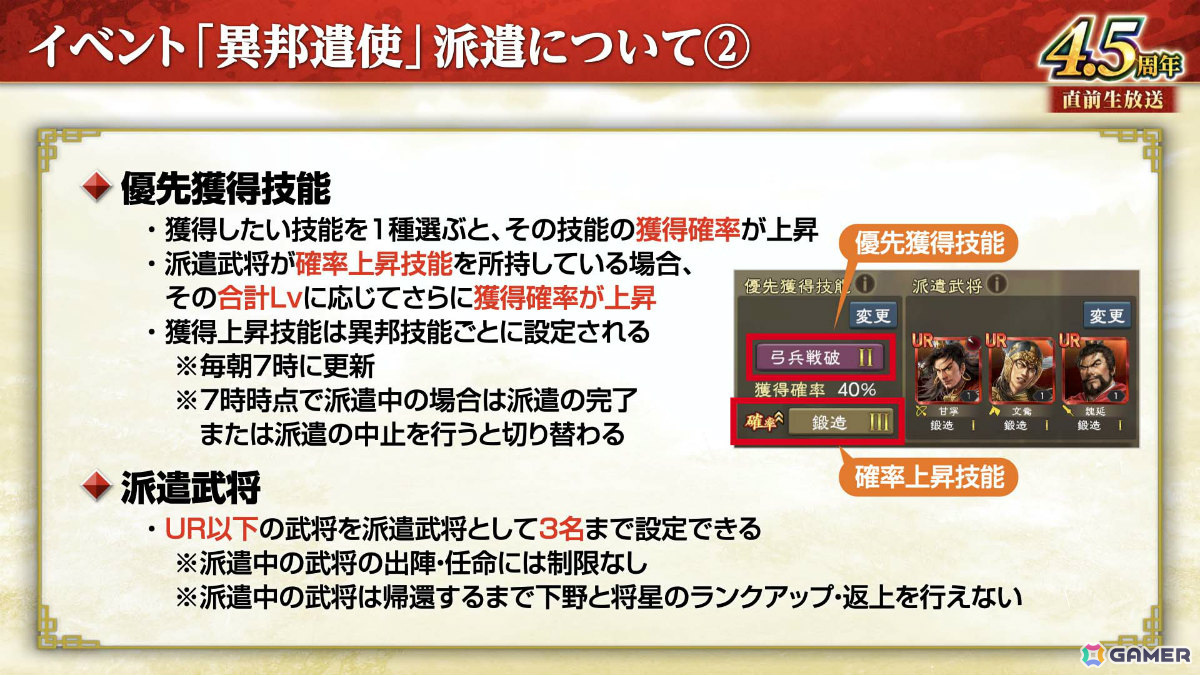 「三國志 覇道」長期イベント「異邦遣使」が開幕!新LR武将として典韋、魯粛、鄧艾、張角が登場の画像