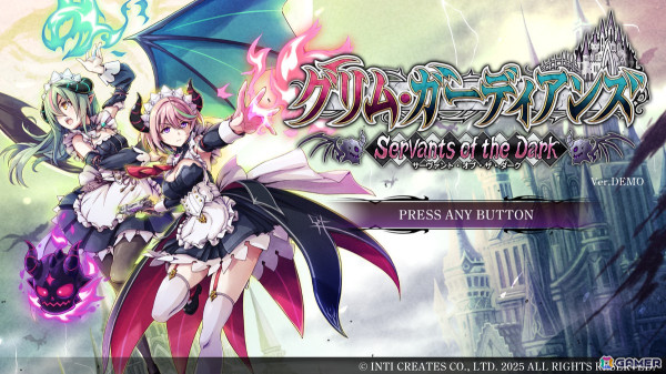 「グリム・ガーディアンズ サーヴァント・オブ・ザ・ダーク」Steam版の体験版が配信！物語の序盤「蓄宝魔王ドラニス」に謁見するまでプレイ可能の画像