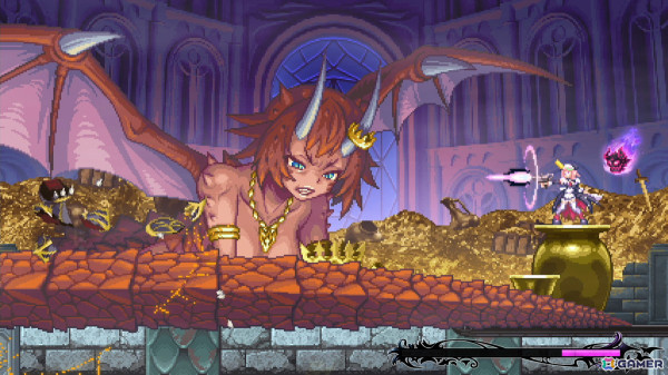 「グリム・ガーディアンズ サーヴァント・オブ・ザ・ダーク」Steam版の体験版が配信！物語の序盤「蓄宝魔王ドラニス」に謁見するまでプレイ可能の画像