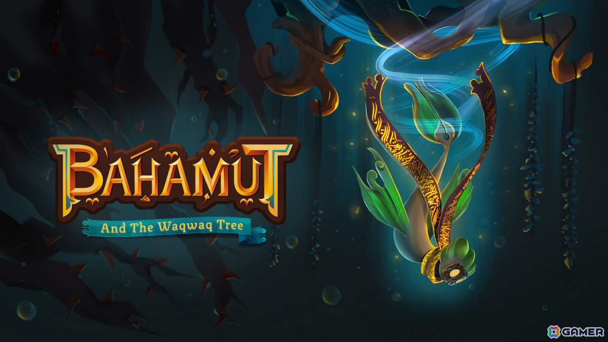 海底王国の謎を解き明かすパズルADV「Bahamut and the Waqwaq Tree」が5月8日にリリース!の画像