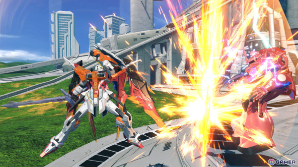 「機動戦士ガンダム EXVS.2 OB」に「機動戦士ガンダムSEED DESTINY」のデスティニーガンダム（ハイネ機）が復活参戦！の画像