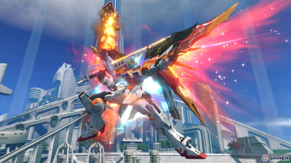 「機動戦士ガンダム EXVS.2 OB」に「機動戦士ガンダムSEED DESTINY」のデスティニーガンダム（ハイネ機）が復活参戦！の画像