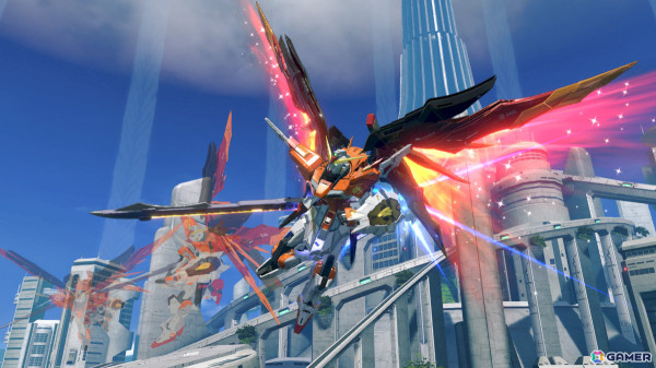 「機動戦士ガンダム EXVS.2 OB」に「機動戦士ガンダムSEED DESTINY」のデスティニーガンダム（ハイネ機）が復活参戦！の画像