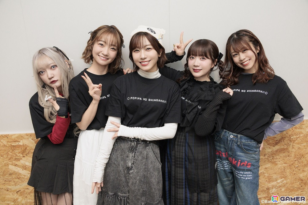 Poppin’Party結成10周年を記念したトークイベント「ポピパの新学期!」が開催!ショートアニメ「つれづれポピパ」の公開も発表の画像