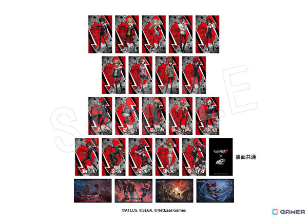 「Identity V 第五人格」と「ペルソナ5 ザ・ロイヤル」のコラボグッズが予約受付開始！アクスタや缶バッジなど計4種がラインナップの画像6