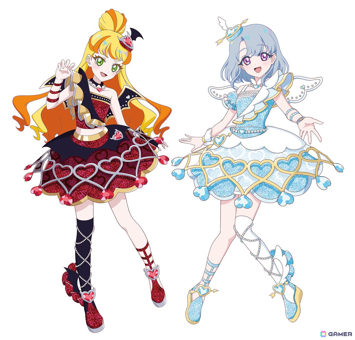 4月3日スタートの「ひみつのアイプリ リング1だん」では「超ときめき♡宣伝部」の「ひみつのふふふ」とのコラボアイプリカードが登場!の画像