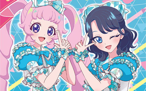4月3日スタートの「ひみつのアイプリ リング1だん」では「超ときめき♡宣伝部」の「ひみつのふふふ」とのコラボアイプリカードが登場！