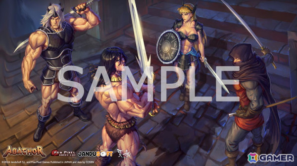 PS5「ABATHOR」パッケージ通常版・限定版の予約受付がスタート！3月29日開催の「ゲームパビリオンjp 2025」ではSwitch版を試遊できるの画像6