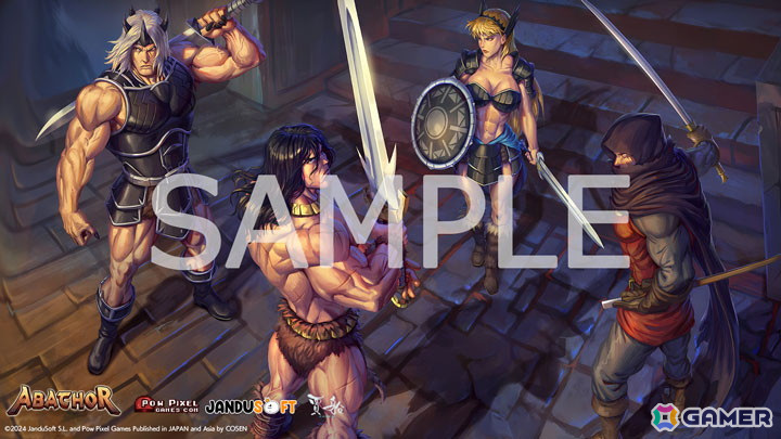 PS5「ABATHOR」パッケージ通常版・限定版の予約受付がスタート！3月29日開催の「ゲームパビリオンjp 2025」ではSwitch版を試遊できるの画像