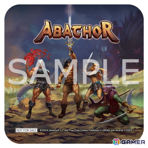 PS5「ABATHOR」パッケージ通常版・限定版の予約受付がスタート！3月29日開催の「ゲームパビリオンjp 2025」ではSwitch版を試遊できるの画像