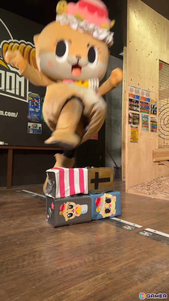 Mirrativのライブゲーム「スラポンコロシアム」にコツメカワウソの妖精“ちぃたん☆”が参戦！の画像
