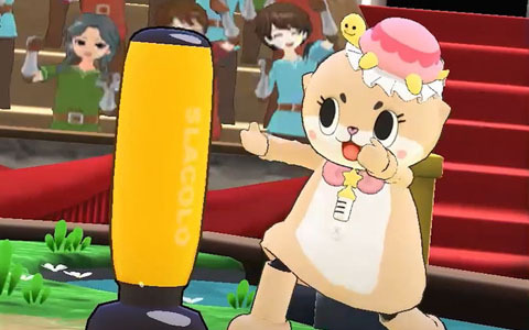 Mirrativのライブゲーム「スラポンコロシアム」にコツメカワウソの妖精“ちぃたん☆”が参戦！