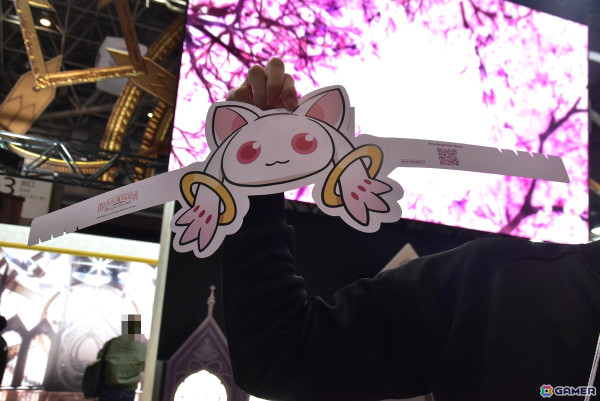 アルティメットまどかと悪魔ほむらが目印の「魔法少女まどか☆マギカ」ブース!3Dの魔法少女と一緒に撮影できるフォトスポットも【AnimeJapan 2025】の画像4