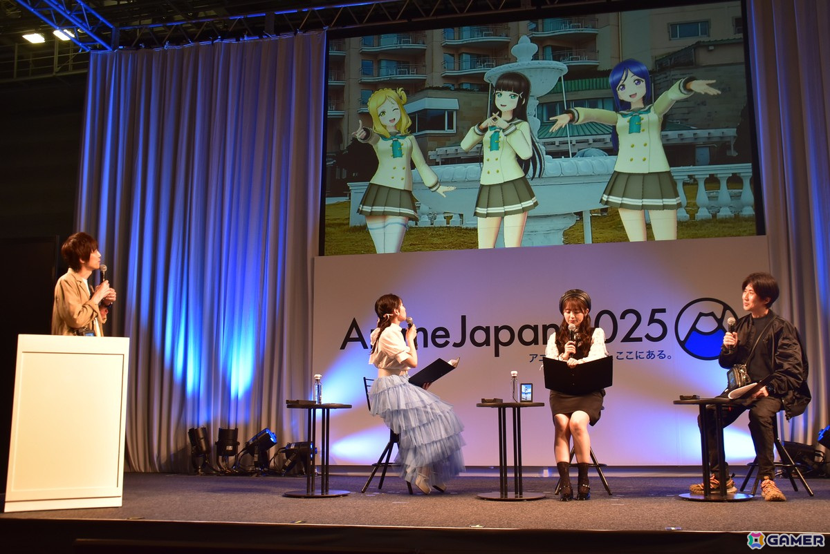 伊波杏樹さん、逢田梨香子さん登壇の「『ラブライブ!サンシャイン!!』デジタルフィギュア『ホロモデル』スペシャルトークライブ」をレポート【AnimeJapan 2025】の画像