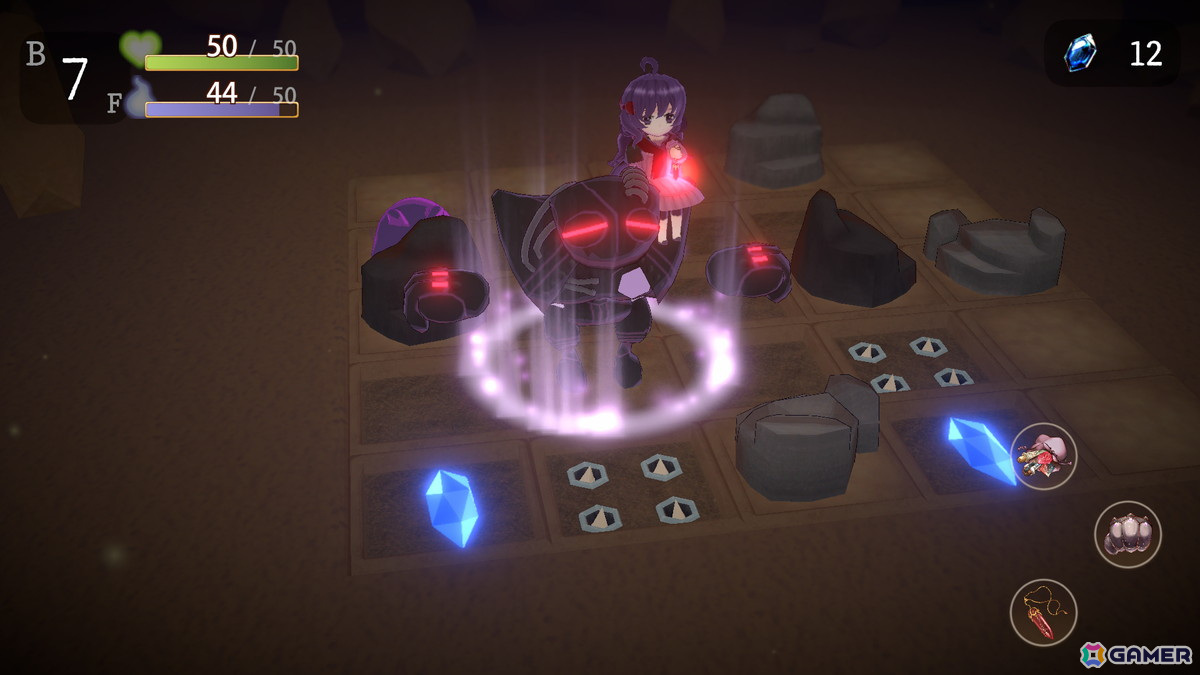 PC向けアクションRPG「深層のチャロアイト」体験版が公開！瞬間記憶・判断力が試される独自の「ダウジングシステム」を楽しめるの画像2